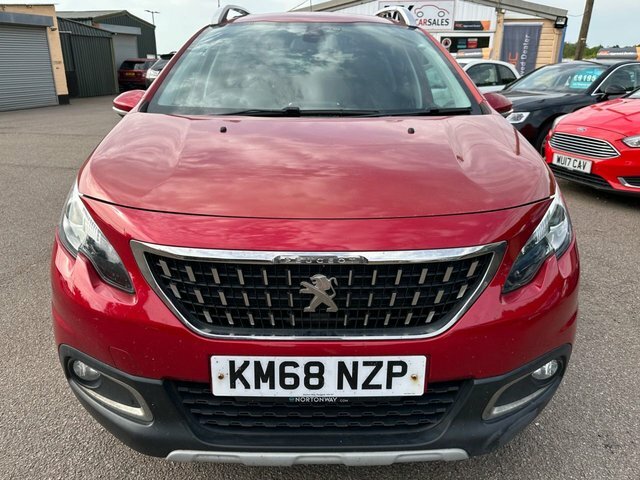 Peugeot 2008 2018 1.2 Puretech Gpf Allure Suv KM68NZP Red #4