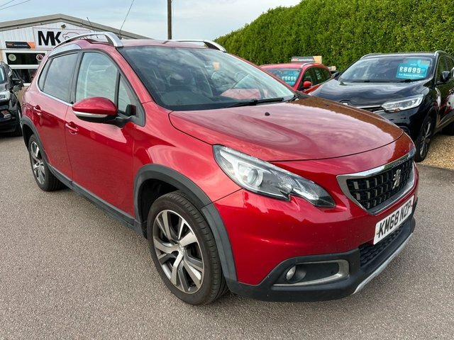 Peugeot 2008 2018 1.2 Puretech Gpf Allure Suv KM68NZP Red #3