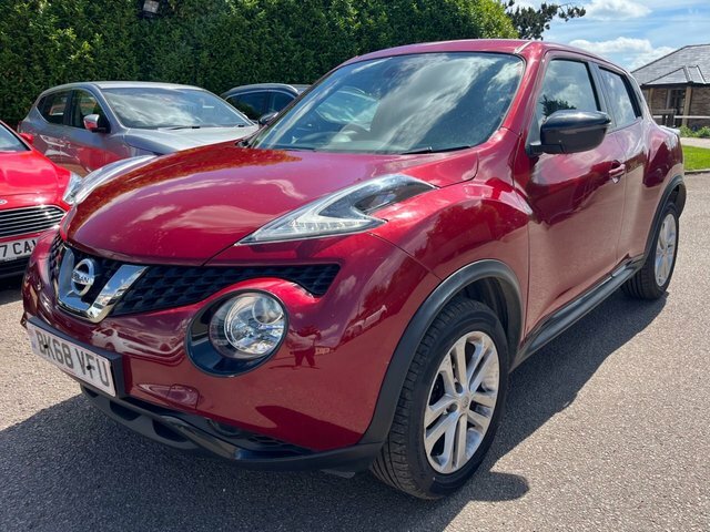 Nissan Juke 2018 1.2 Dig-t Bose Personal Edition Suv Petro BK68VFU Red #5