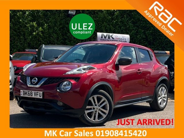 Nissan Juke 2018 1.2 Dig-t Bose Personal Edition Suv Petro BK68VFU Red