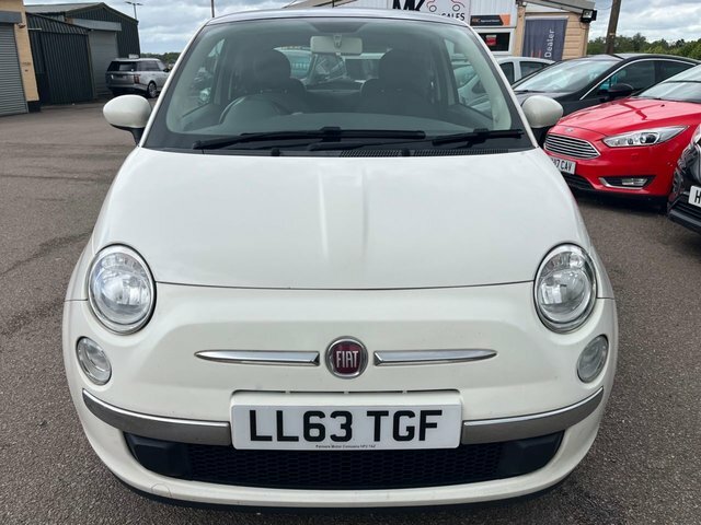 Fiat 500 2013 1.2 Lounge Hatchback Euro 6 White #4