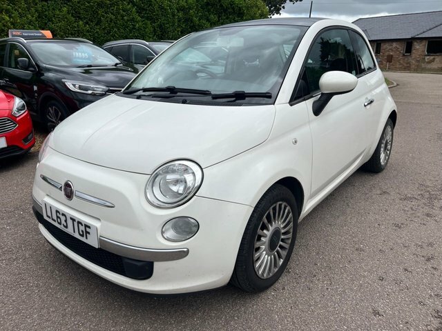 Fiat 500 2013 1.2 Lounge Hatchback Euro 6 White #5