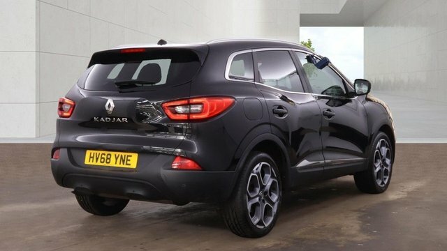 Renault Kadjar 2018 1.3 Tce Dynamique S Nav Suv Black #6