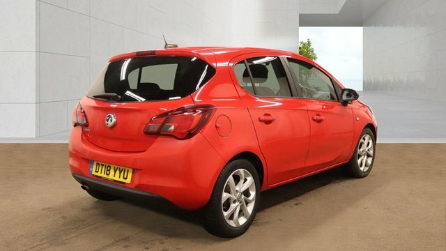 Vauxhall Corsa 2018 1.4I Ecotec Sport Hatchback DT18YYU Red #6
