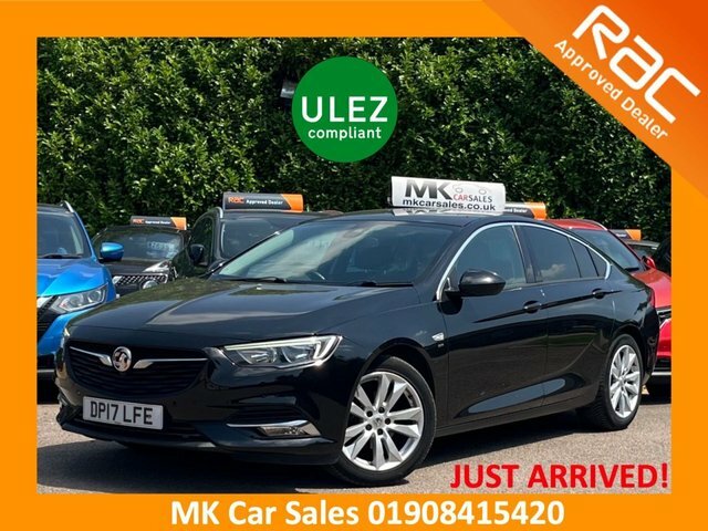 Vauxhall Insignia 2017 1.5I Turbo Sri Nav Grand Sport Man Black