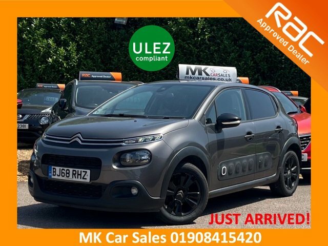 Citroen C3 2018 1.2 Puretech Gpf Flair Hatchback E Grey