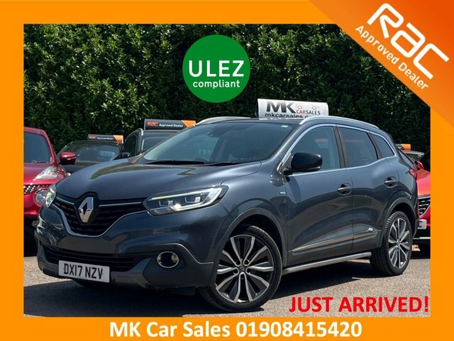Renault Kadjar 2017 1.5 Dci Signature Nav Suv Edc Euro Grey
