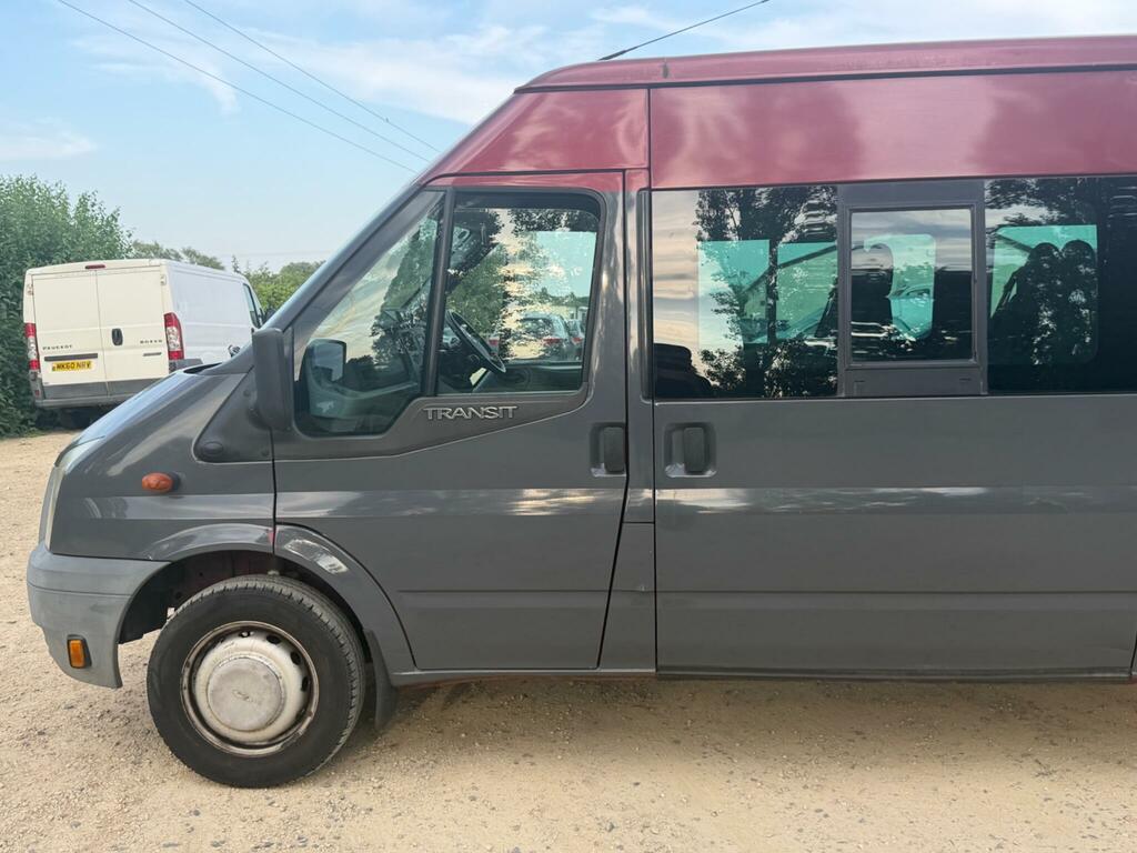 Ford Transit Custom 2.4 Tdci 115 Xlwb High Roof 17 Seat Minibus Drw Rw Blue #29