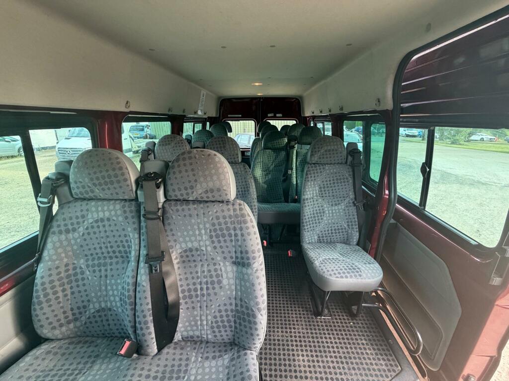 Ford Transit Custom 2.4 Tdci 115 Xlwb High Roof 17 Seat Minibus Drw Rw Blue #36