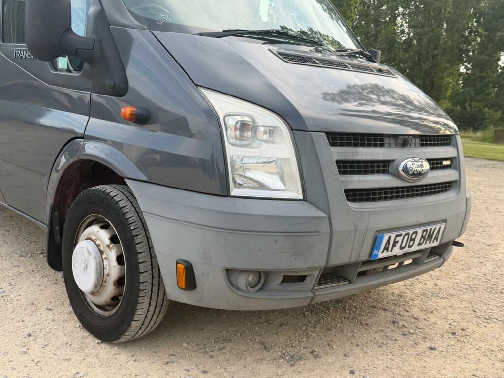 Ford Transit Custom 2.4 Tdci 115 Xlwb High Roof 17 Seat Minibus Drw Rw Blue #9