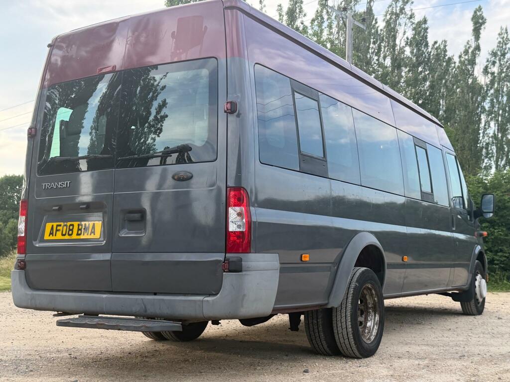 Ford Transit Custom 2.4 Tdci 115 Xlwb High Roof 17 Seat Minibus Drw Rw Blue #20