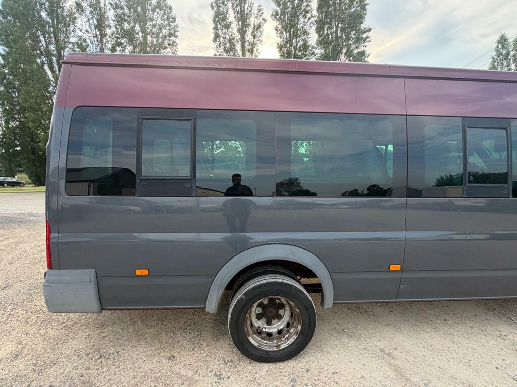 Ford Transit Custom 2.4 Tdci 115 Xlwb High Roof 17 Seat Minibus Drw Rw Blue #22