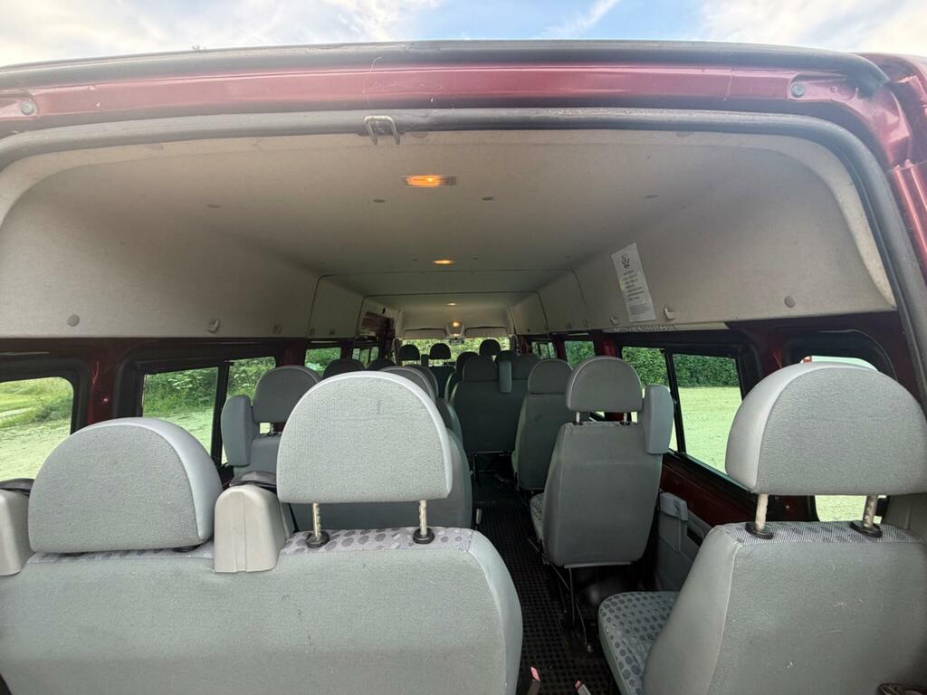 Ford Transit Custom 2.4 Tdci 115 Xlwb High Roof 17 Seat Minibus Drw Rw Blue #28