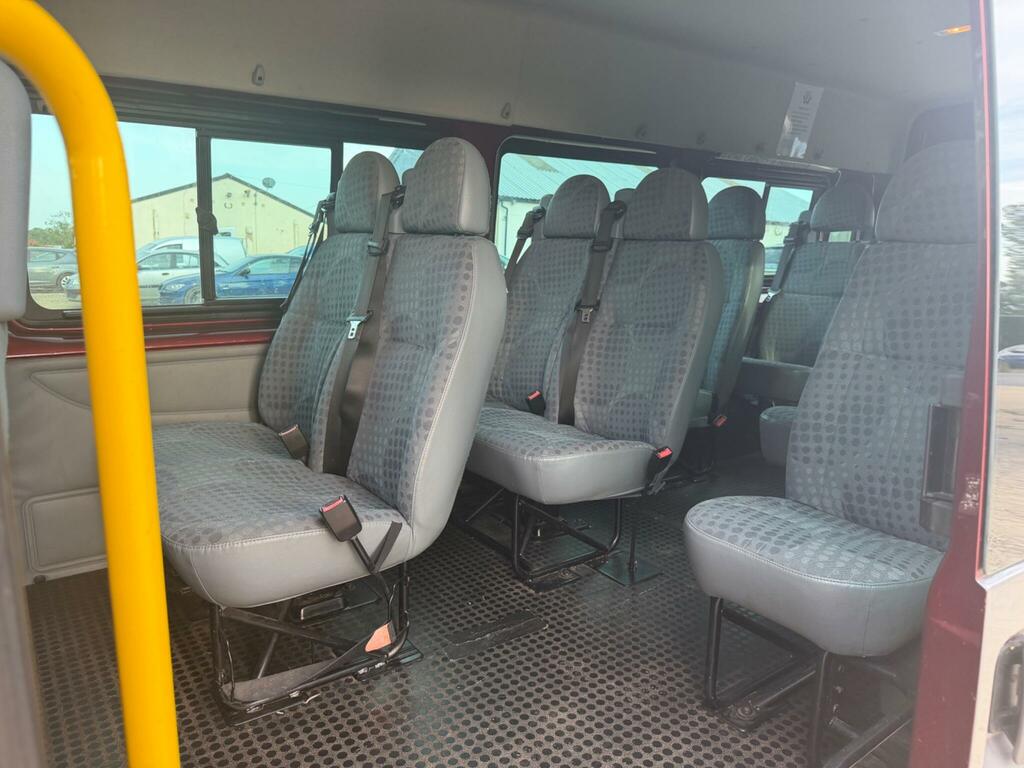 Ford Transit Custom 2.4 Tdci 115 Xlwb High Roof 17 Seat Minibus Drw Rw Blue #32