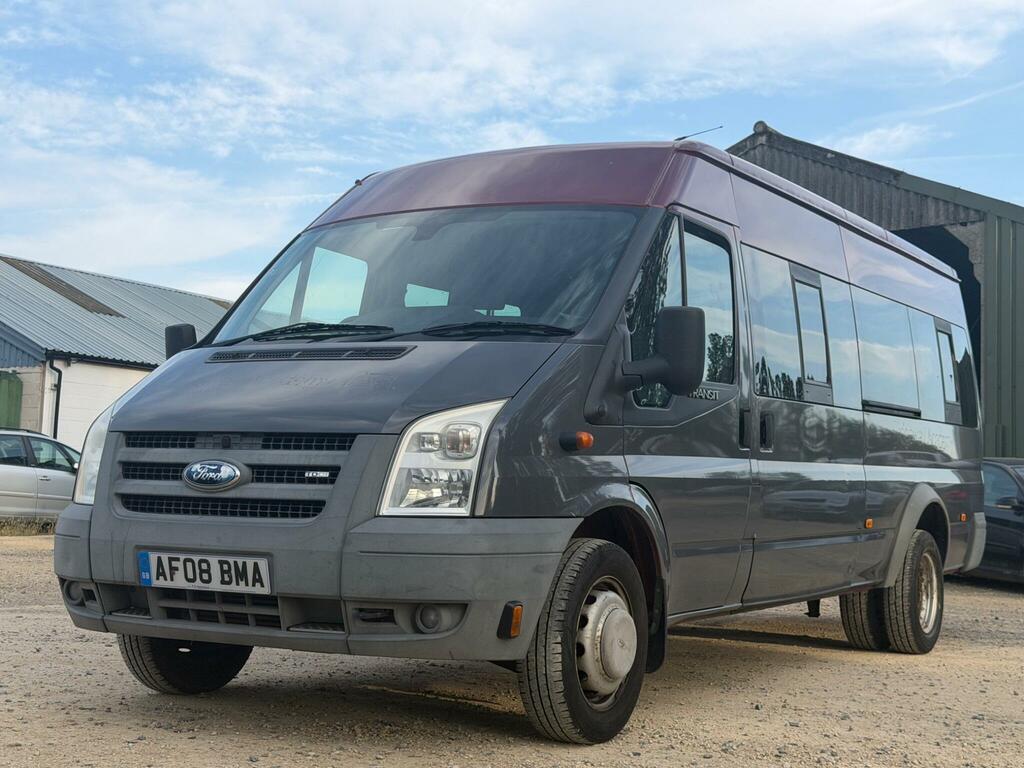 Ford Transit Custom 2.4 Tdci 115 Xlwb High Roof 17 Seat Minibus Drw Rw Blue #40