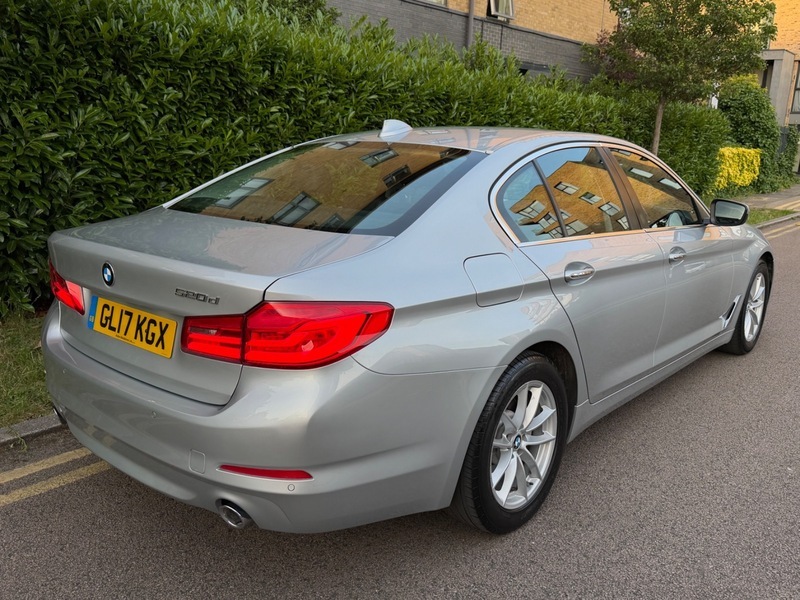 BMW 5 Series 520D Se Silver #5