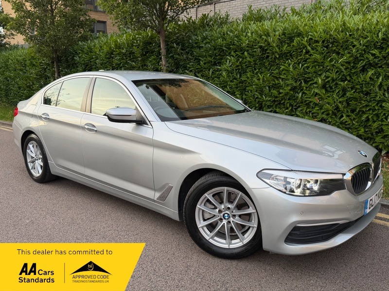 BMW 5 Series 520D Se Silver