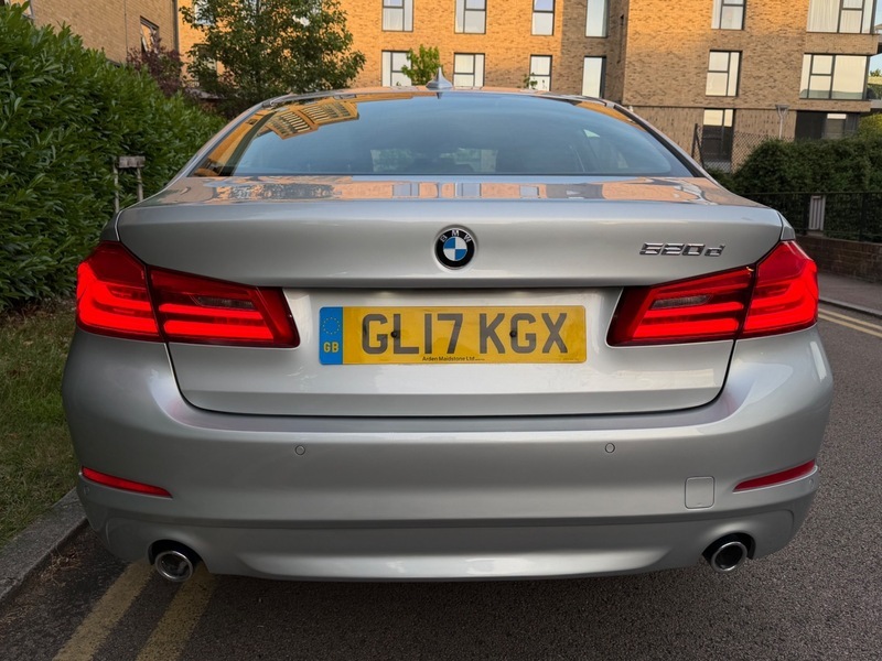 BMW 5 Series 520D Se Silver #6