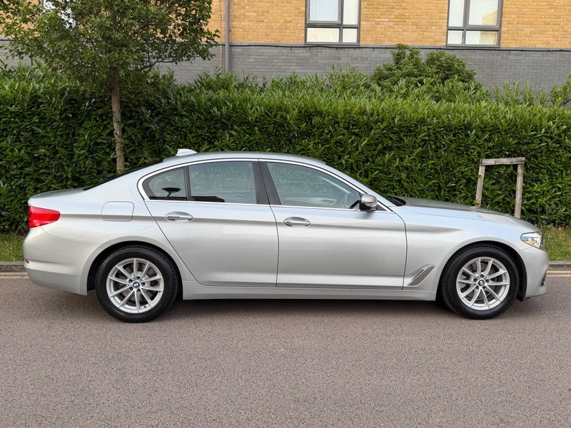 BMW 5 Series 520D Se Silver #3