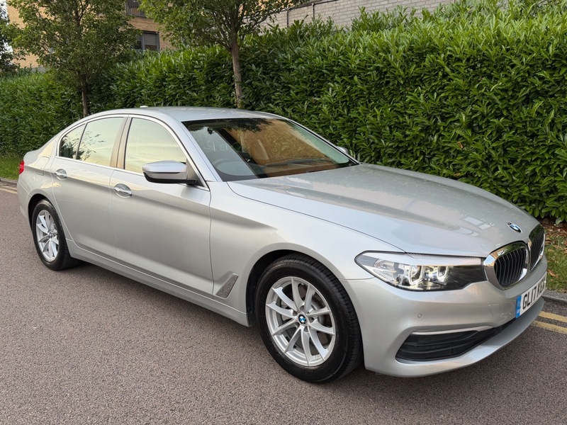 BMW 5 Series 520D Se Silver #4