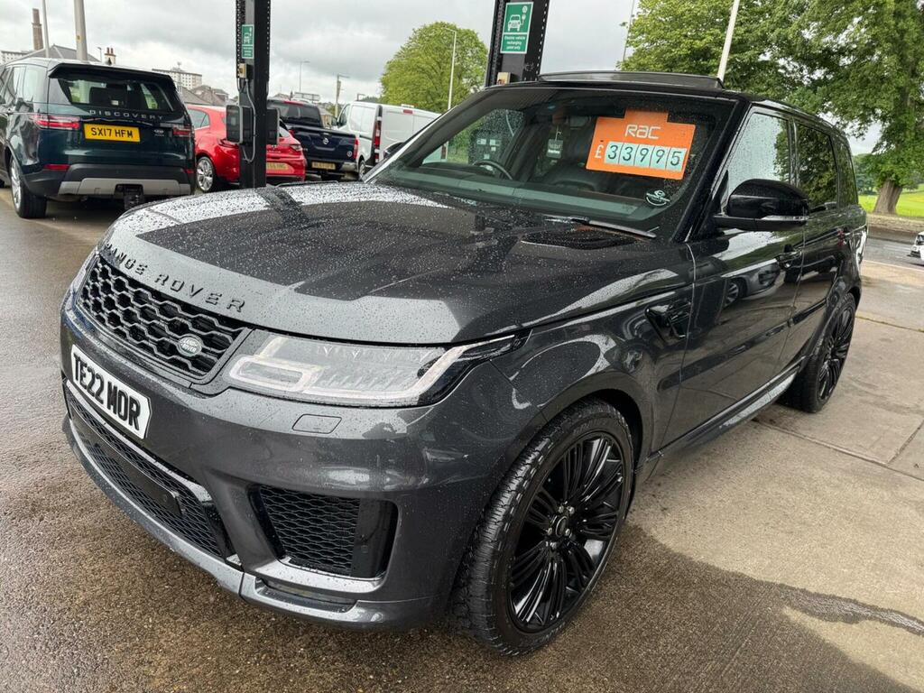 Land Rover Range Rover Sport 3.0 D300 Mhev Hse Dynamic Black 4Wd Euro 6 S SN22VLT Grey #5