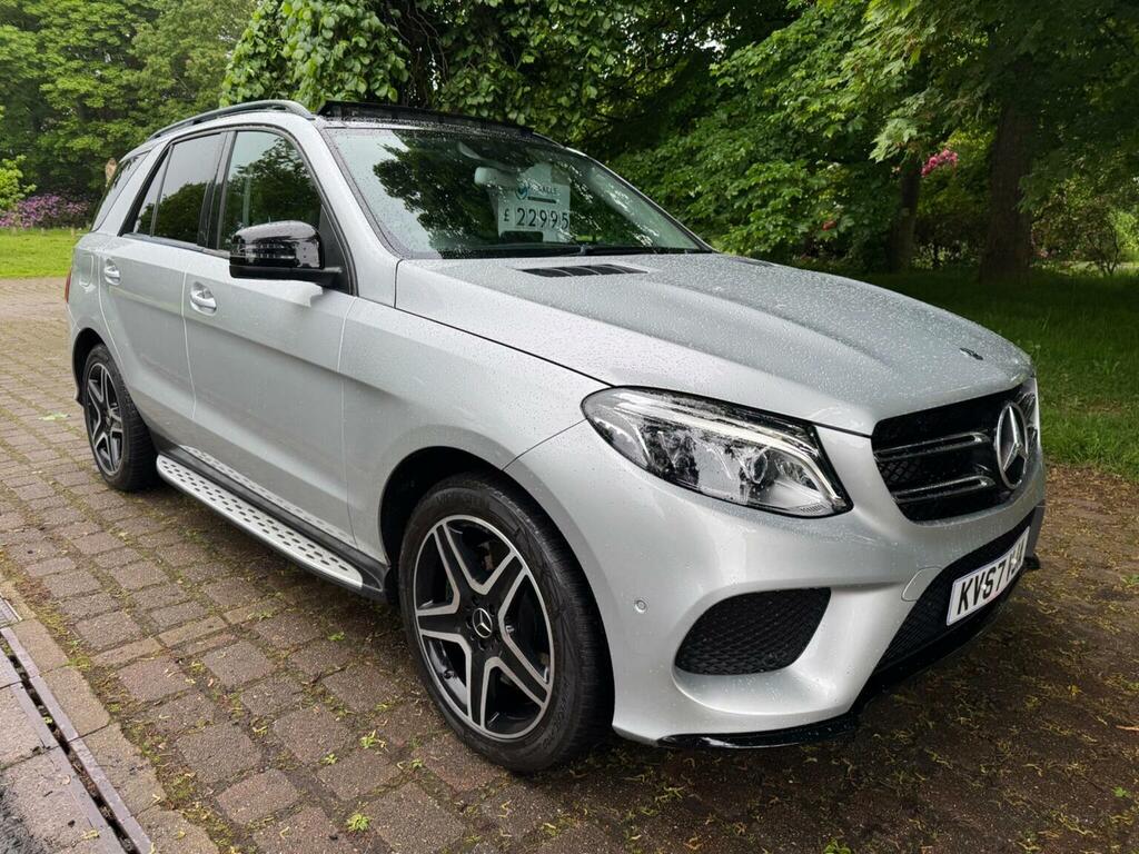 Mercedes-Benz GLE Class 3.0 Gle43 V6 Amg Premium G-tronic 4Matic Euro 6 KV67VJA Silver #2