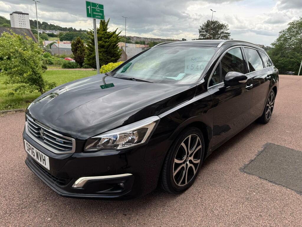Peugeot 508 SW 2.0 Bluehdi Allure Euro 6 Ss Black #4