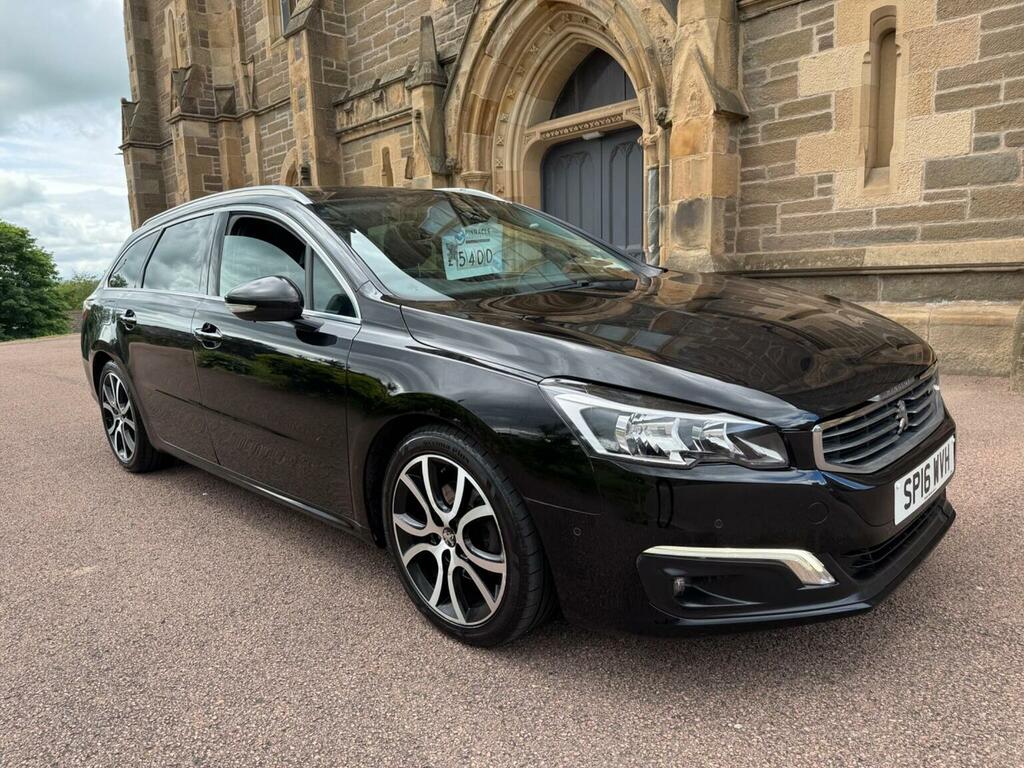 Peugeot 508 SW 2.0 Bluehdi Allure Euro 6 Ss Black #2