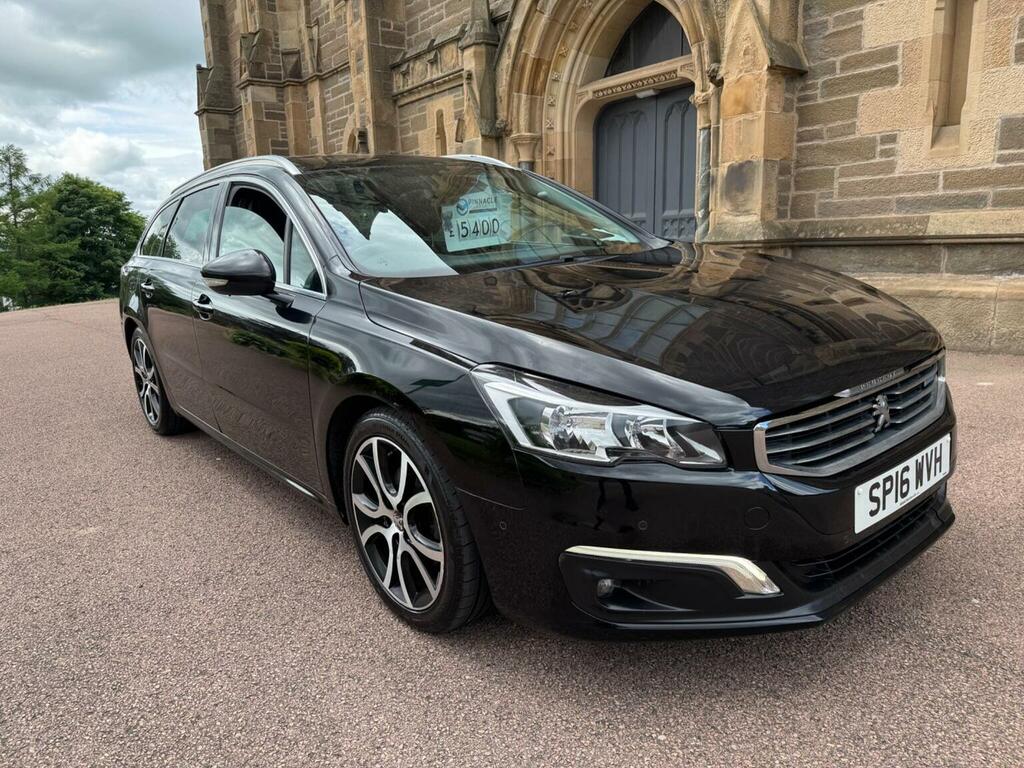 Peugeot 508 SW 2.0 Bluehdi Allure Euro 6 Ss Black #3