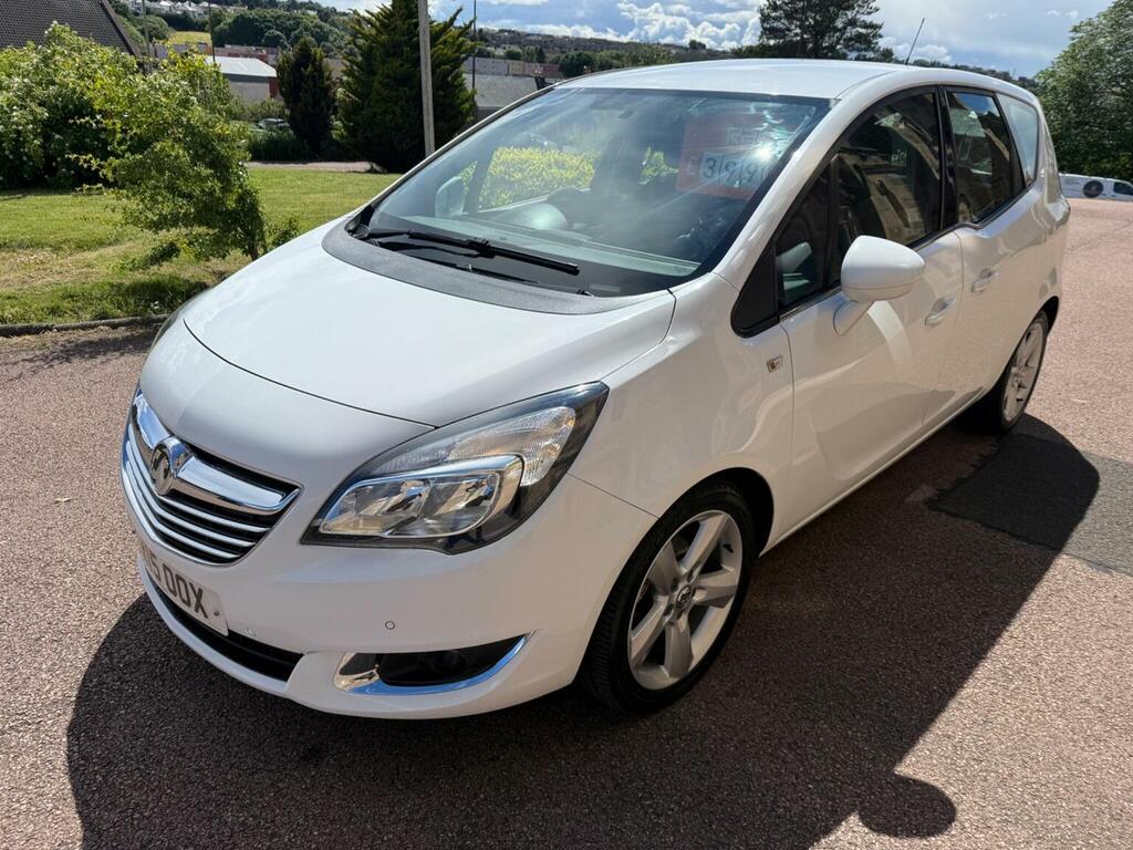 Vauxhall Meriva 1.4I Tech Line Euro 6 White #5
