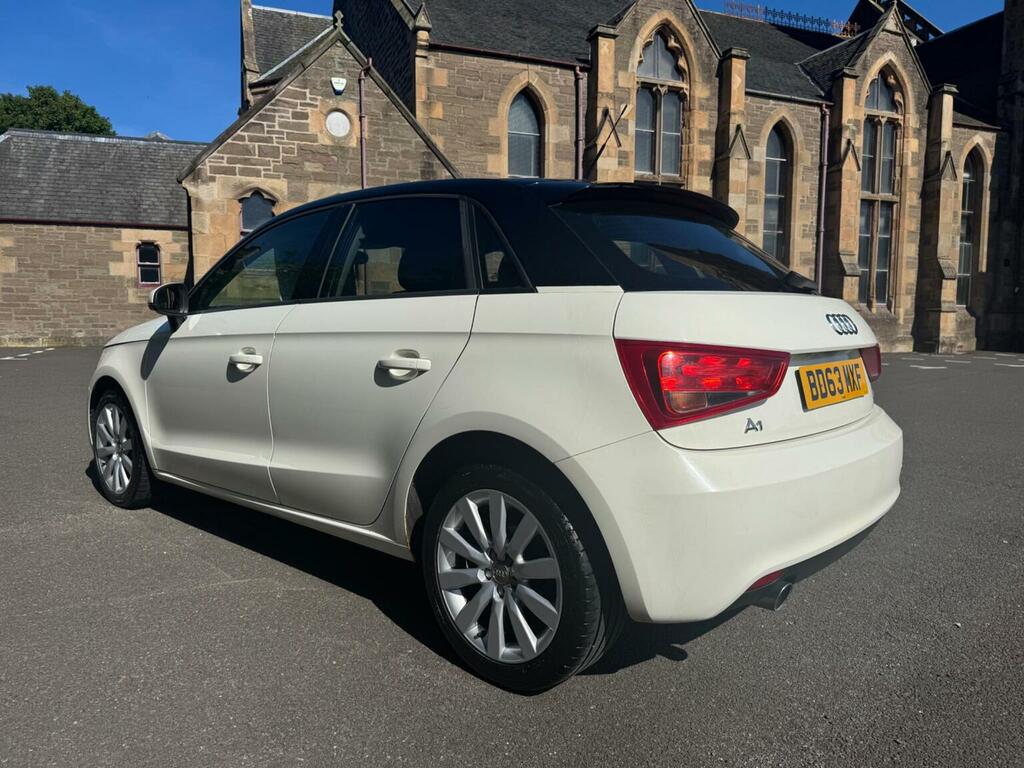 Audi A1 1.6 Tdi Sport Sportback Euro 5 Ss White #4
