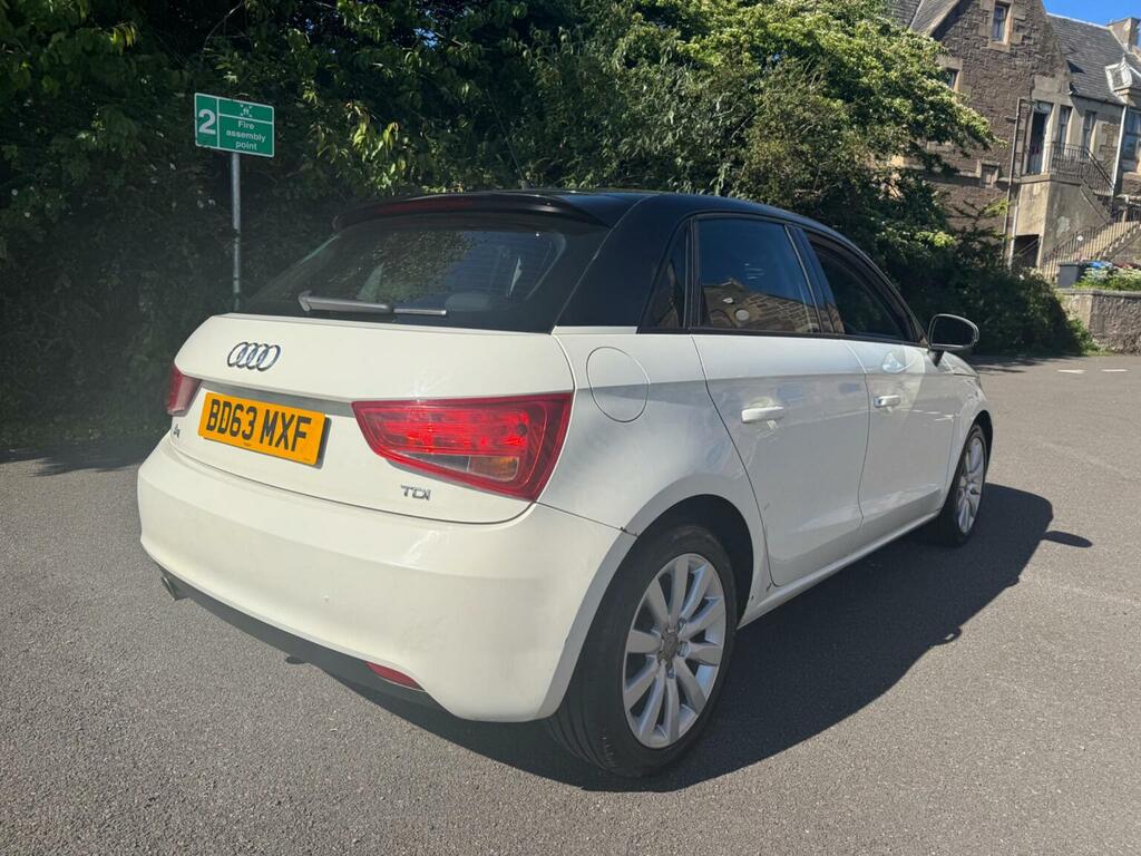 Audi A1 1.6 Tdi Sport Sportback Euro 5 Ss White #5