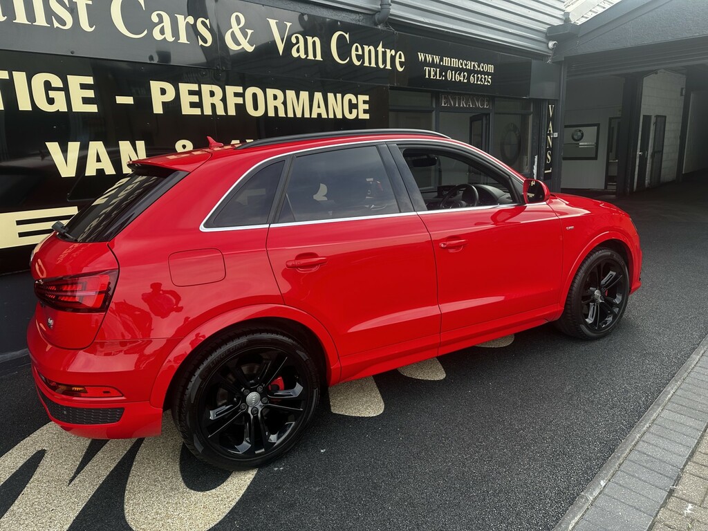 Audi Q3 Suv 2.0 Tdi S Line Plus 201665 MX65UEH Red #3