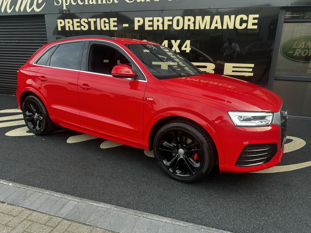 Audi Q3 Suv 2.0 Tdi S Line Plus 201665 Red