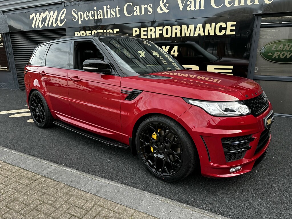 Land Rover Range Rover Sport Suv 3.0 Sd V6 Dynamic 201515 Red