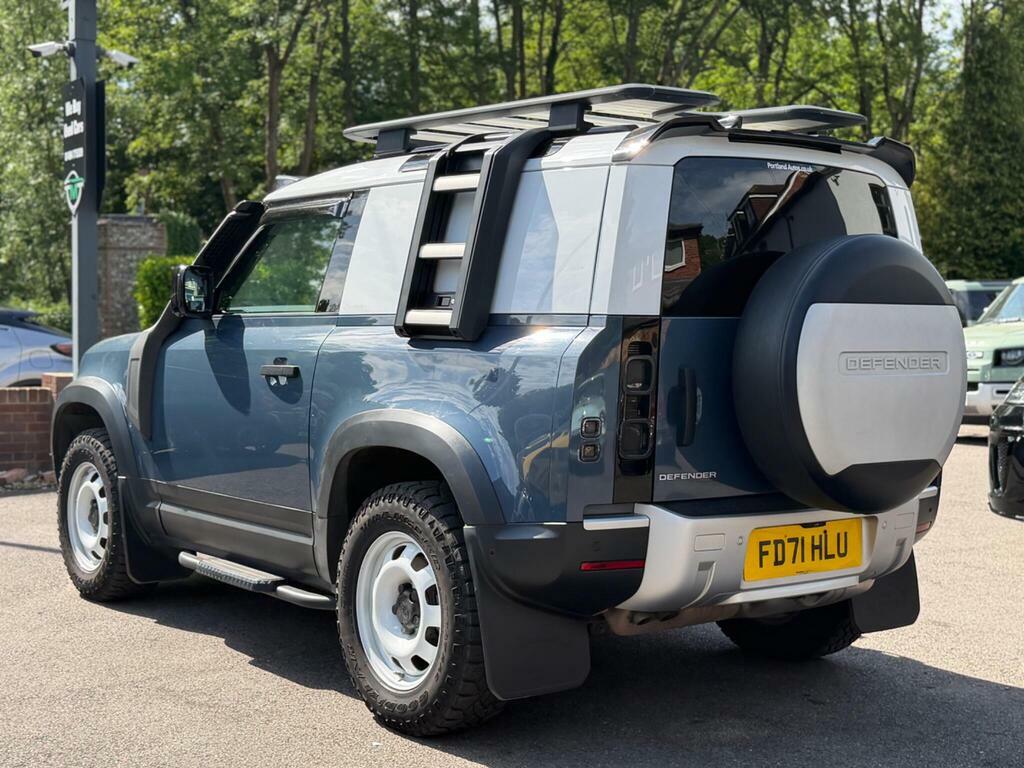 Land Rover Defender 90 3.0 D200 Mhev Hard Top Suv 4Wd Swb Euro 6 S FD71HLU Blue #4