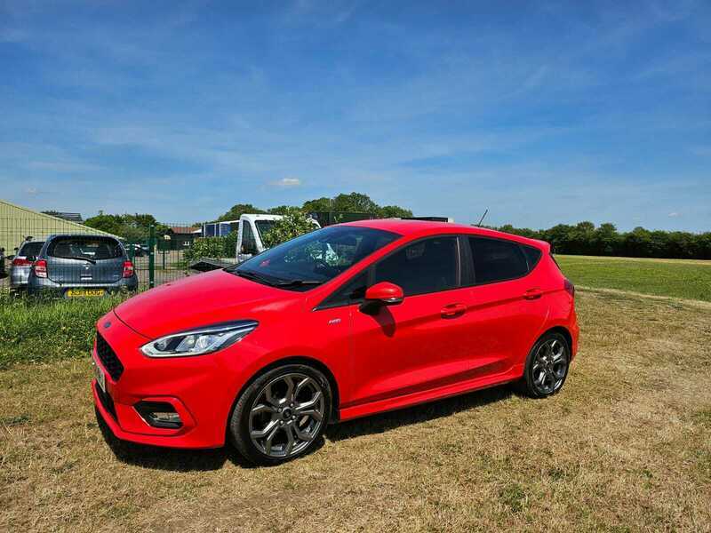 Ford Fiesta St-line YG68KKJ Red #5