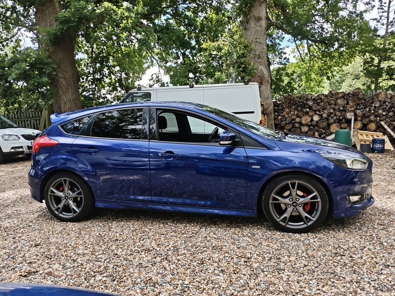 Ford Focus St-line X Blue #5