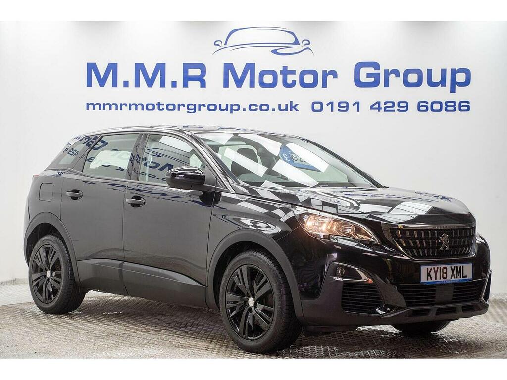 Peugeot 3008 1.6 Bluehdi Active Euro 6 Ss KY18XML Black #4