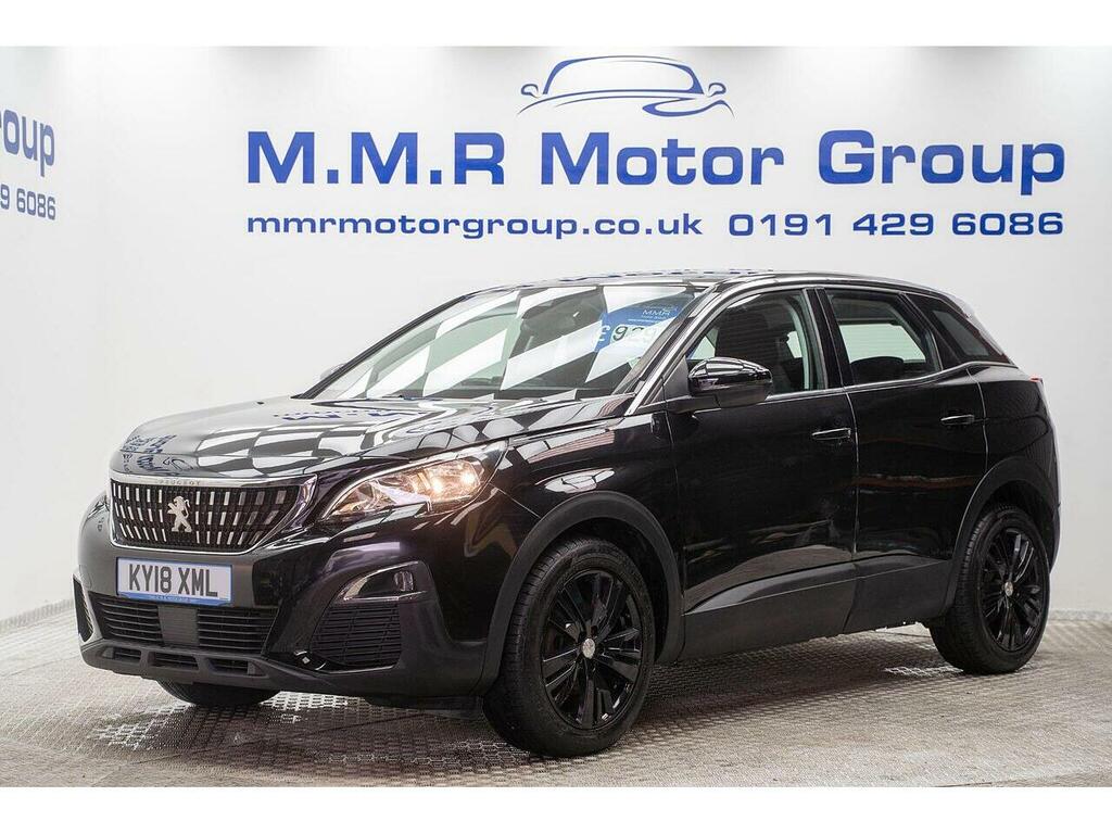Peugeot 3008 1.6 Bluehdi Active Euro 6 Ss KY18XML Black #2