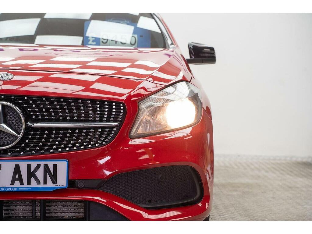 Mercedes-Benz A Class 1.5 A180d Amg Line Euro 6 Ss FL67AKN Red #2
