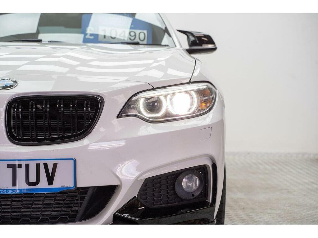 BMW 2 Series 2.0 218D M Sport Euro 6 Ss FG17TUV White #2