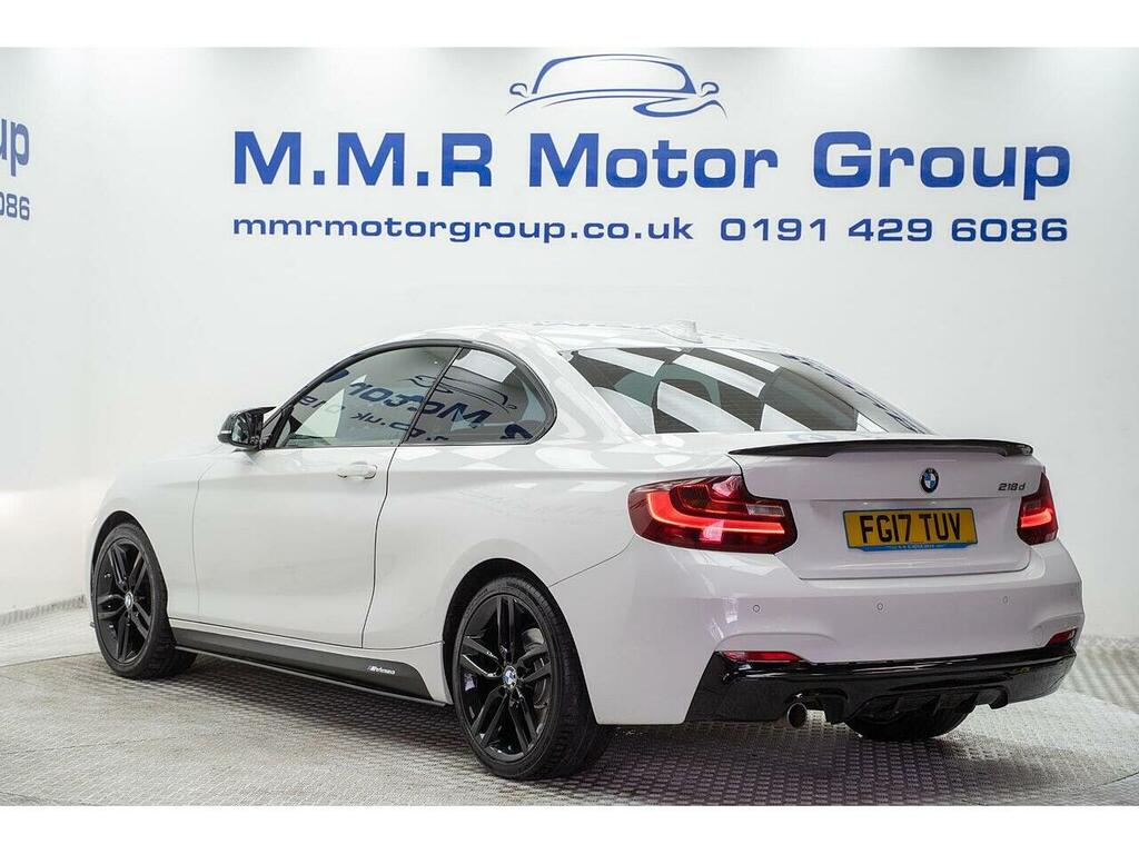 BMW 2 Series 2.0 218D M Sport Euro 6 Ss FG17TUV White #5