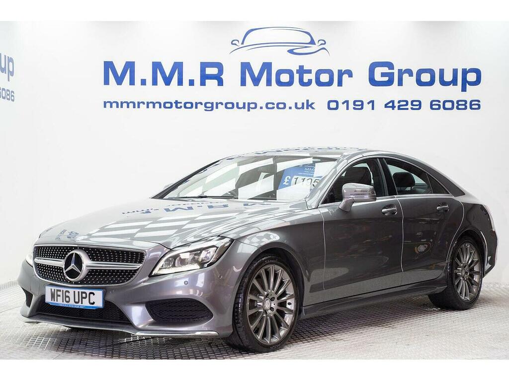 Mercedes-Benz CLS 2.1 Cls220d Amg Line Coupe G-tronic Euro 6 Ss Grey