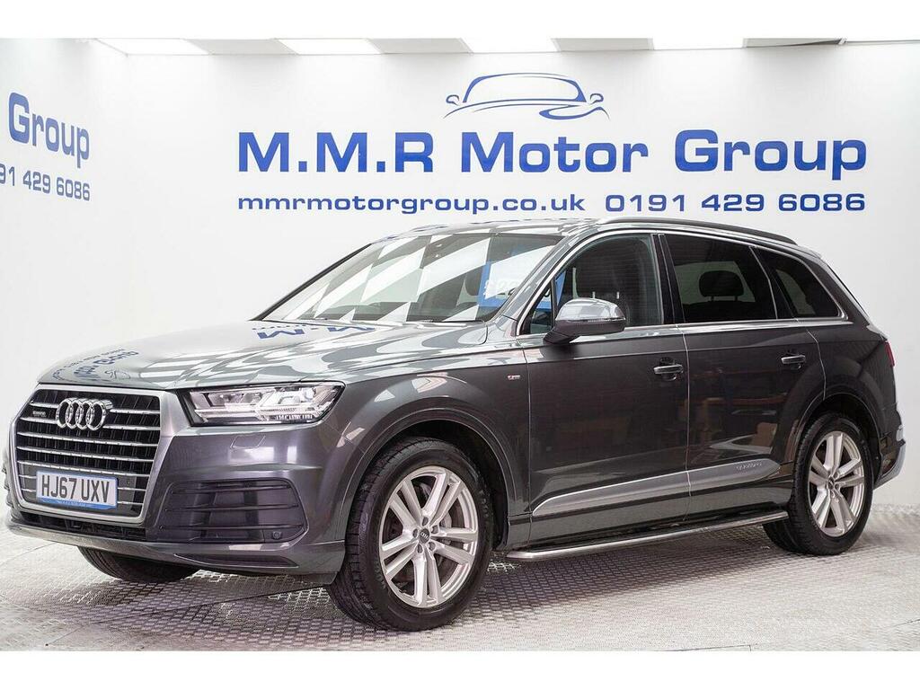 Audi Q7 3.0 Tdi V6 S Line Tiptronic Quattro Euro 6 Ss 5 HJ67UXV Grey #3