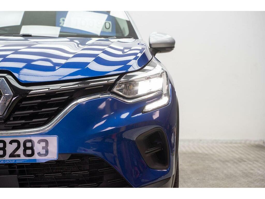 Renault Captur 1.3 Tce Iconic Edc Euro 6 Ss OXZ8283 Blue #4