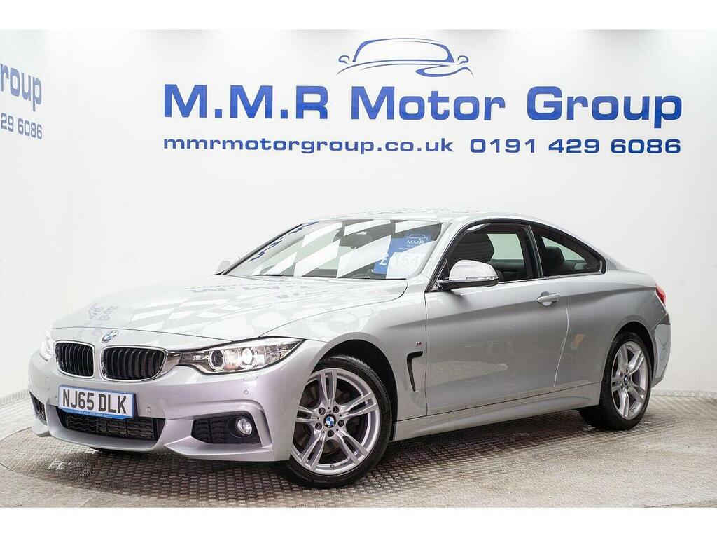 BMW 4 Series 3.0 430D M Sport Xdrive Euro 6 Ss Silver