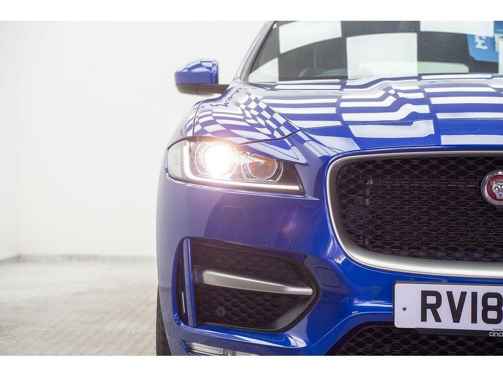 Jaguar F-Pace 2.0 D165 R-sport Euro 6 Ss Blue #5