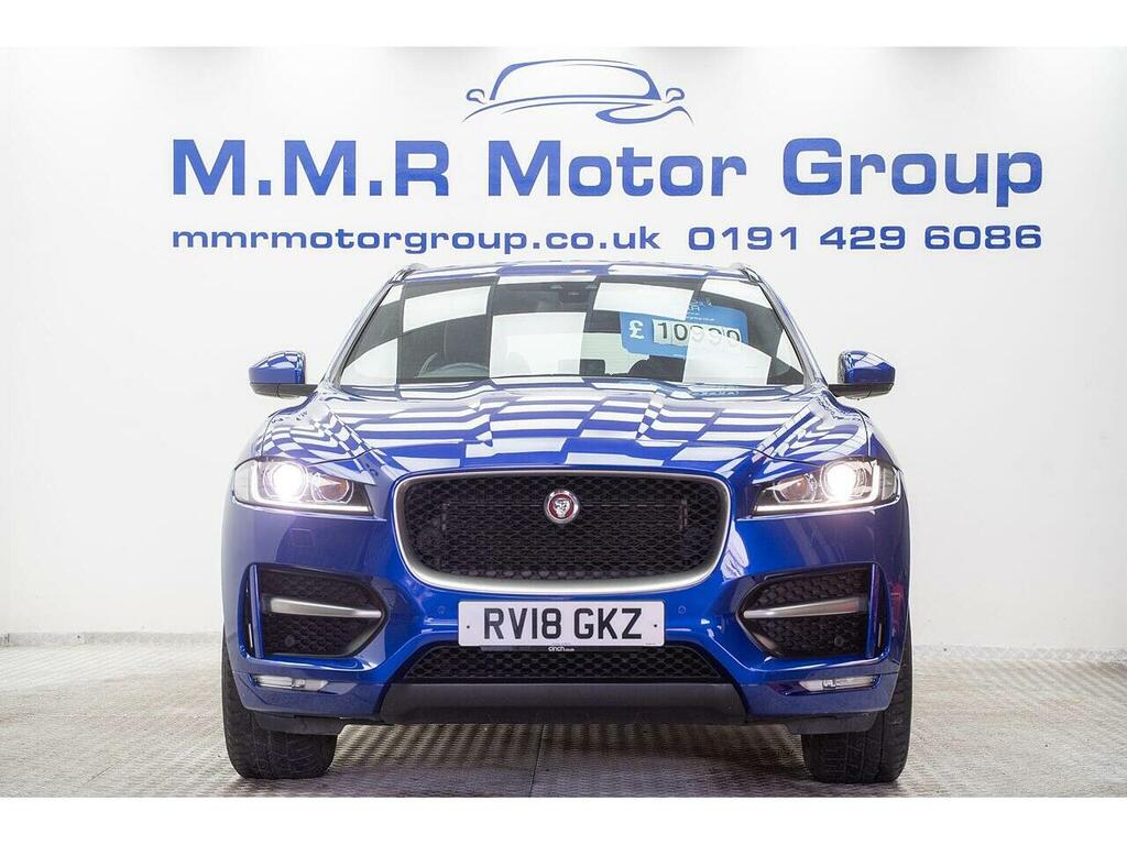 Jaguar F-Pace 2.0 D165 R-sport Euro 6 Ss Blue #4