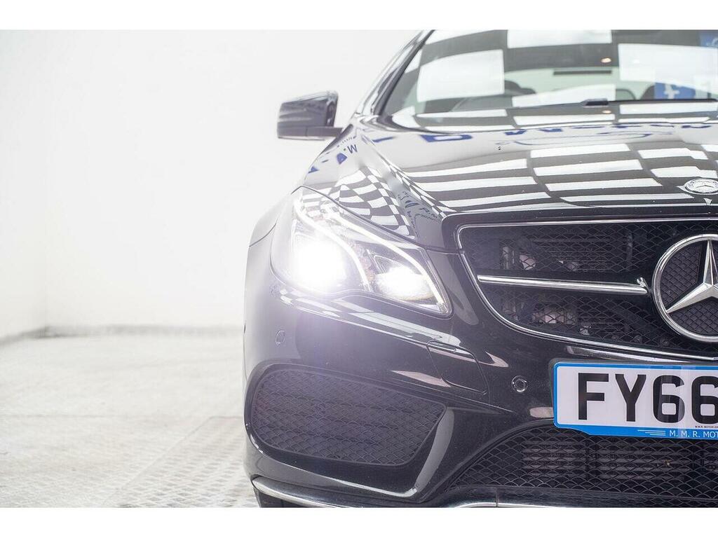 Mercedes-Benz E Class 3.0 E350d V6 Amg Line Edition Cabriolet G-tronic Black